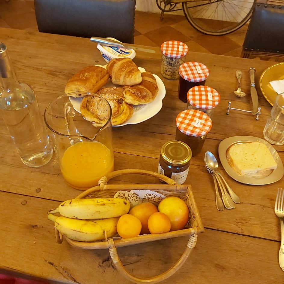 petit-déjeuner bordeaux saint emilion, chambres d'hôtes